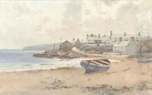 Early evening on the Welsh coast