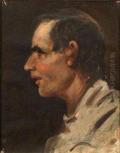 Perfil Masculino by Maximino Pena Munoz