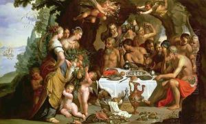 The Feast of Achelous, 1625-29 by Artus Wollfort
