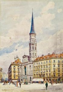 Michaelerkirche In Wien by Erwin Pendl