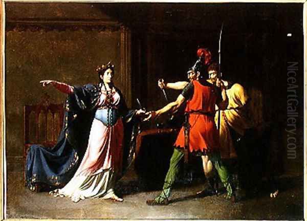 Fredegunde Arming the Assassins of Sigebert - view 1