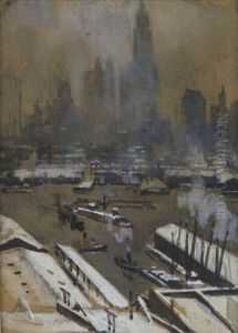 Lower Manhattan From Brooklyn