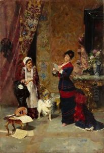 Reading The News by Francisco Peralta del Campo