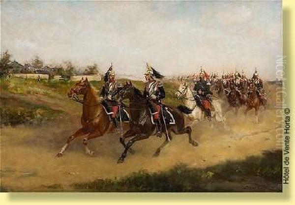 Depart De La Cavalerie - view 1