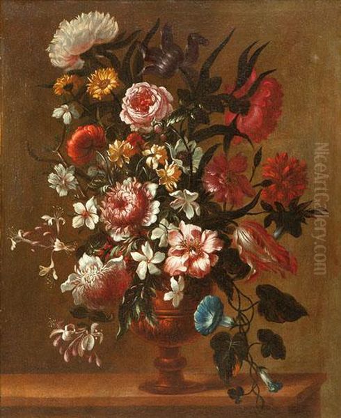 Jarron Con Flores - view 1