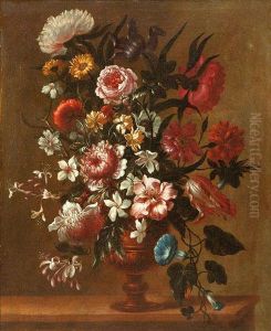 Jarron Con Flores by Bartolome Perez