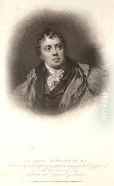 Sir James Mackintosh, illustration from A Collection of Portraits of Medical Men, compiled by Sir John William Thomson-Walker - view 1