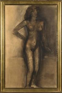 Femme Nue En Pied by Constant Permeke