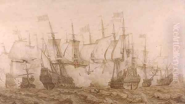 Battle of the Gabbard after 1653 - view 1