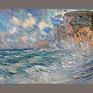 Cliffs At Etretat
