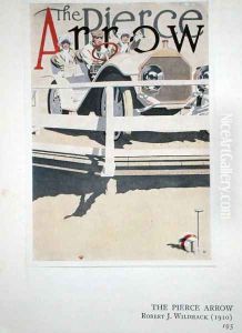 The Pierce Arrow, 1910 by R.J. Wildhack