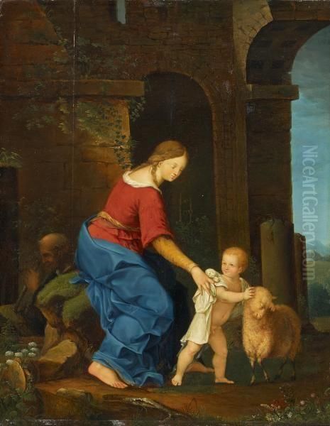 The Holy Family Resting - view 1