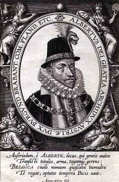 Portrait of Albert, Archduke of Austria (1559-1621) (engraving) - view 1
