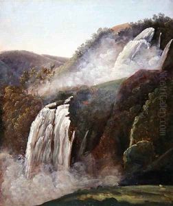 The Falls at Terni by George Augustus Wallis