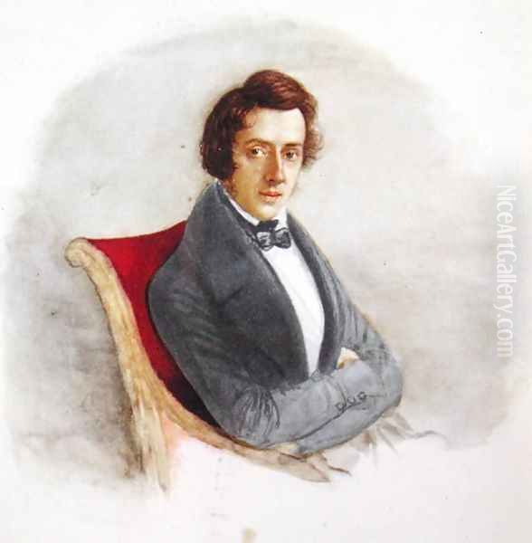 Portrait of Frederic Chopin (1810-49) - view 1