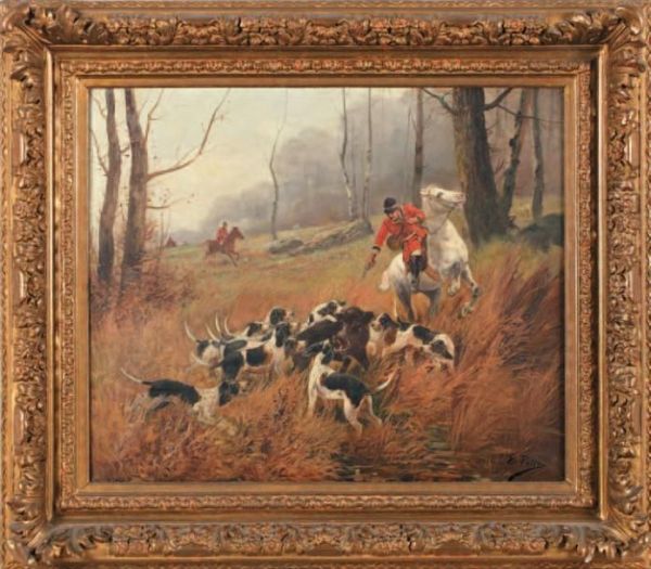 La Chasse A Courre Hallali Servi - view 1