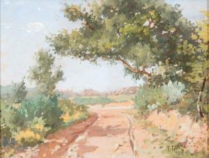 Sentiero Nella Campagna Romana by Filiberto Petiti
