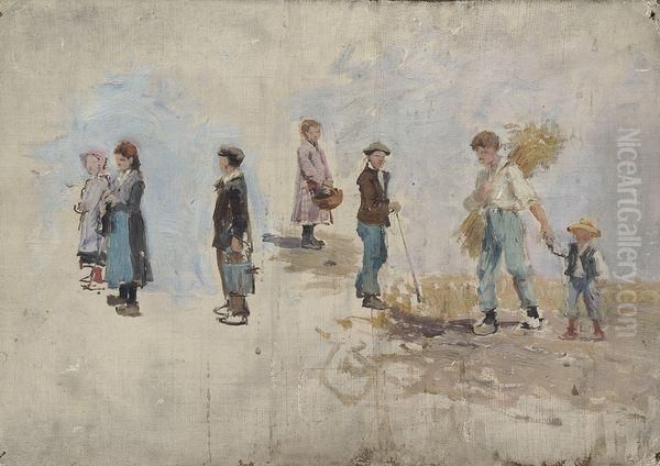Etudes De Personnages. - view 1