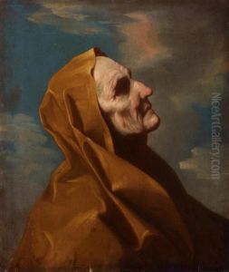 Bildnis Einer Alten Frau by Giuseppe Antonio Petrini