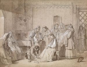 Dressing Of The Bride by Vasily Petrovich Vereschagin