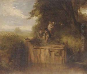 An old sluice near Livingstone by John Crawford Wintour