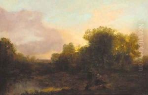 Evening on the Water of Leith