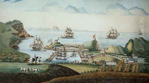 View of Ilfracombe, Devon, 1842 2 - view 1