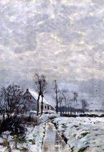 Winter Stream by Arthur Wansleben