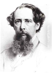 Portrait of Charles Dickens (1812-70), 1861