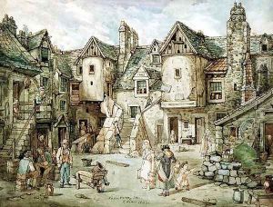White Horse Inn, 1833 by Thomas Webb