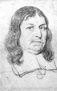Male portrait, possibly of Oliver Cromwell (1599-1658) by Robert White