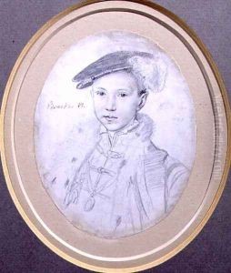 Portrait of Edward VI (1537-53) 1683 Portrait of Edward VI (1537-53) 1683