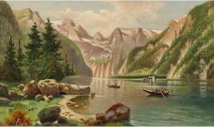 Lago Austriaco Tra I Monti