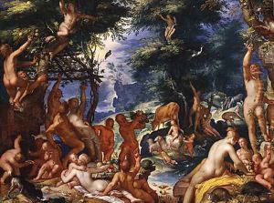 The Golden Age 1605 by Joachim Wtewael (Uytewael)