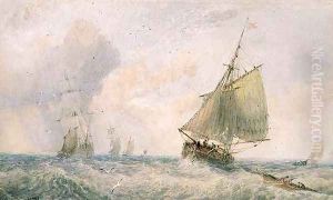 Shipping off Whitby, 1879