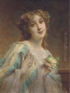 The Debutante by Etienne Adolphe Piot
