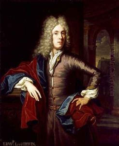 Portrait of Edward, 4th Viscount Irwin (1686-1714) by Thomas van der Wilt