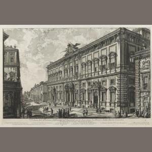 Veduta Del Palazzo Fabbricato Sul Quirinale..., From Vedute Di Roma by Giovanni Battista Piranesi