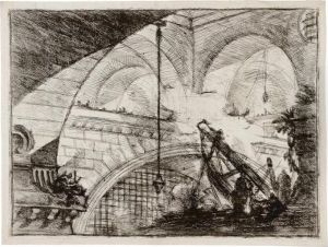 L'arco Con Ornamento A Forma Di Conchiglia by Giovanni Battista Piranesi