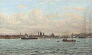 Liverpool from Egremont by F.A. Winkfield