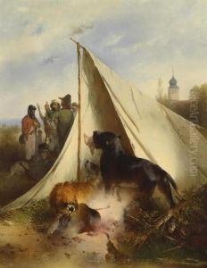 After The Hunt by Carl Pischinger