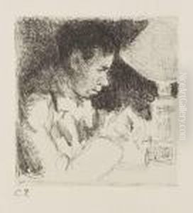 Jeune Homme Ecrivant (portrait De Rodo)