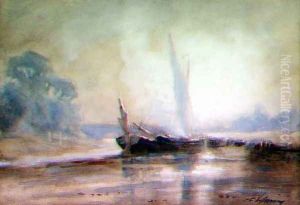 Strand on the Green, Chiswick by Henry Franks Waring