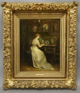 "the Correspondent" by Antoine Emile Plassan