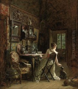 A Tasty Treat by Antoine Emile Plassan