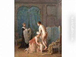 La Toilette by Antoine Emile Plassan