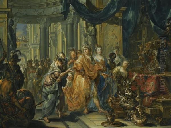 Croesus And Solon - view 1