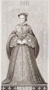 Queen Mary (1516-58) from Illustrations of English and Scottish History Volume I