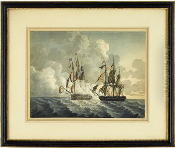 Duel Between The Uss President And Hms Endymion - view 1