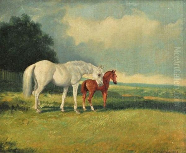 Landscape With Horses - view 1